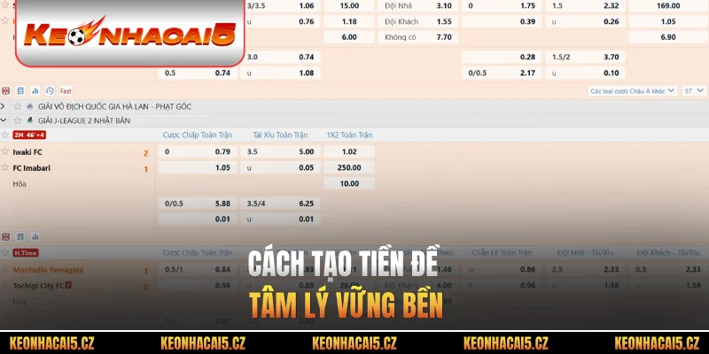 Cách tạo tiền đề tâm lý vững bền