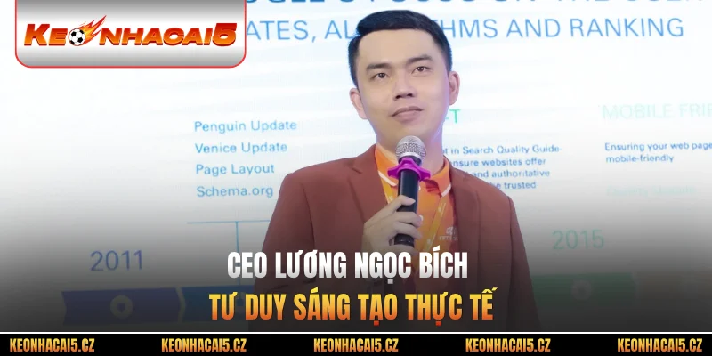 CEO Lương Ngọc Bích - Tư duy sáng tạo thực tế