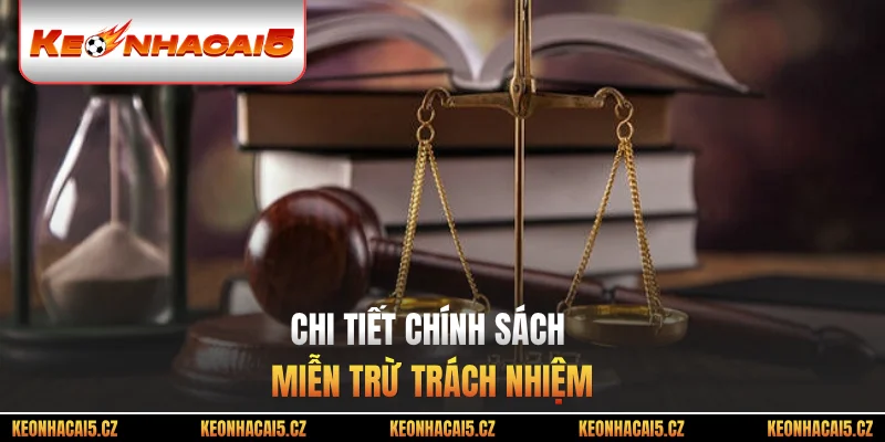Chi tiết chính sách miễn trừ trách nhiệm