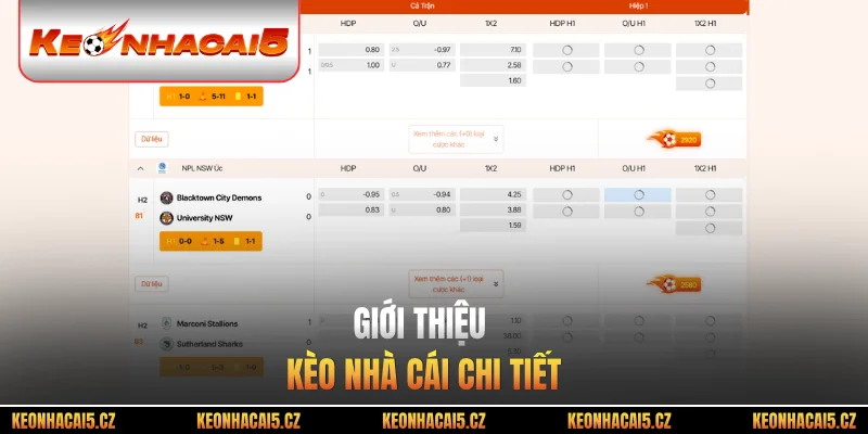 Giới thiệu Kèo nhà cái chi tiết
